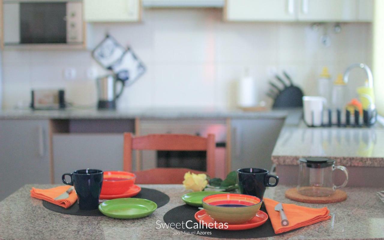 Sweet Calhetas Apartment Ribeira Grande Exterior photo